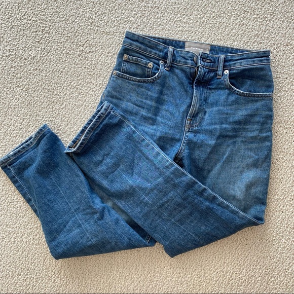 Everlane The High-Rise Straight Jean Ankle 26 - Picture 3 of 4